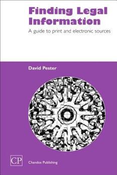 Paperback Finding Legal Information: A Guide to Print and Electronic Sources Book