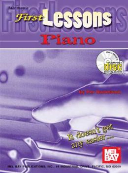 Paperback First Lessons Piano Book