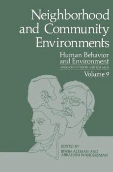 Neighborhood and Community Environments (Human Behavior and Environment)