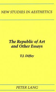 Hardcover The Republic of Art and Other Essays Book