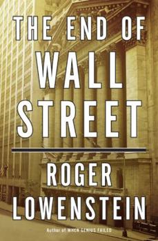 Hardcover The End of Wall Street Book