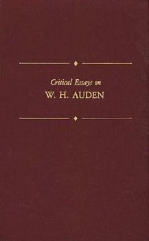 Hardcover Critical Essays on W.H. Auden Book