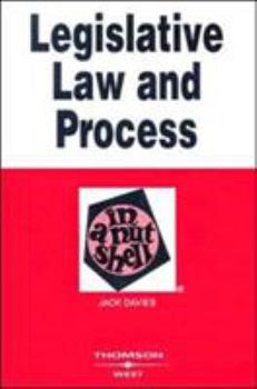 Paperback Legislative Law and Process in a Nutshell (Nutshells) Book