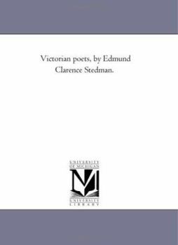 Paperback Victorian Poets, by Edmund Clarence Stedman. Book