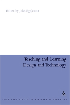 Paperback Teaching and Learning Design and Technology Book
