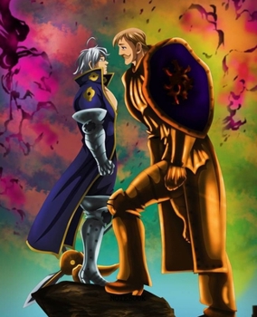 Notebook: Anime Seven Deadly Sins Soft Glossy Cover College Ruled Lined Pages Book 7.5 x 9.25 Inches 110 Pages