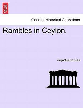 Paperback Rambles in Ceylon. Book