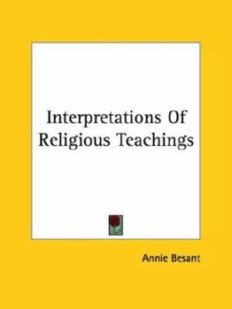 Paperback Interpretations Of Religious Teachings Book