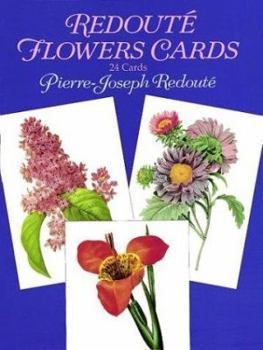 Paperback Redouté Flowers Cards Book