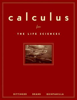 Hardcover Calculus for the Life Sciences Book