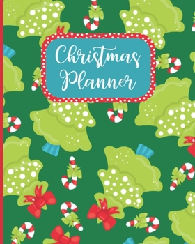 Christmas Planner: The Ultimate Holiday Organizing Journal for Stress-Free Planning! Track your Shopping, Gifts, Parties, Movies to Watch, Black ... … and so much MORE! 8 x 10 100 - Pages