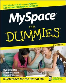 Paperback MySpace for Dummies Book