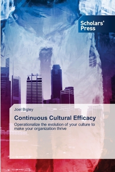 Paperback Continuous Cultural Efficacy Book