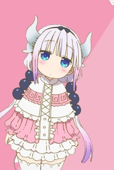 Journal: Dragon Maid Soft Glossy Cover Journal Lined Pages Book 6 x 9 Inches 110 Pages