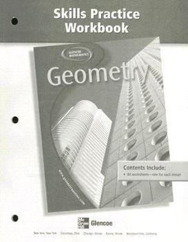 Spiral-bound Geometry Skills Practice Workbook Book