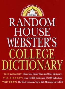 Hardcover Random House Webster's College Dictionary Book