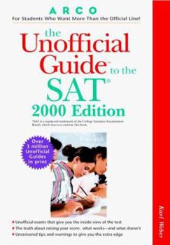 Paperback The Unofficial Guide to the SAT Book