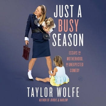 Audio CD Just a Busy Season: Essays on Motherhood, an Unexpected Comedy Book