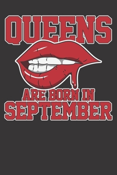 Paperback Notebook: Birthday September Month Party Dot Grid 6x9 120 Pages Book