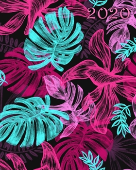 Paperback 2020: 8"x10" Daily and Weekly Agenda Planner and Organizer V51 Book