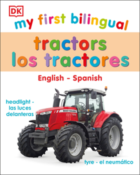 Board book My First Bilingual Tractors Book
