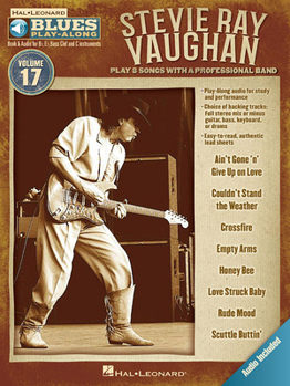 Stevie Ray Vaughan - Blues Play-Along Volume 17 (Book/CD)
