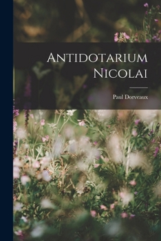 Paperback Antidotarium Nicolai [French, Middle] Book