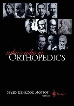 Paperback Who's Who in Orthopedics Book