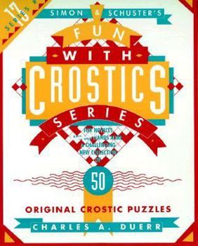 Paperback SIMON & SCHUSTER FUN WITH CROSTICS #13 (Simon & Schusters, No 13) Book