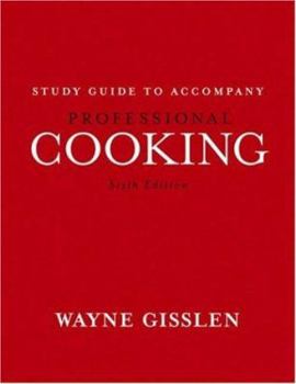 Paperback Professional Cooking, Study Guide Book