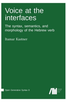 Hardcover Voice at the interfaces Book