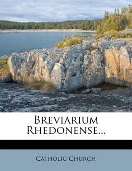 Paperback Breviarium Rhedonense... [French] Book