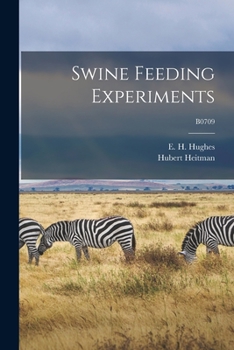 Paperback Swine Feeding Experiments; B0709 Book