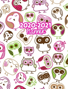 2020-2021 Planner: Two Year Calendar Organizer and Goal Journal | January 2020 - December 2021 Daily, Weekly and Monthly Planner Book with Back Sticker Expression Wall for 2 Years | Design Code 969890