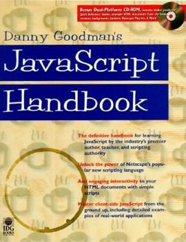 Paperback Danny Goodman's JavaScript Handbook, with CD-ROM Book