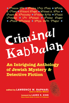 Paperback Criminal Kabbalah: An Intriguing Anthology of Jewish Mystery and Detective Fiction Book