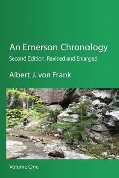 Paperback An Emerson Chronology Book