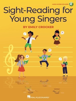 Paperback Sight-Reading for Young Singers - Book/Audio Pack by Emily Crocker Book