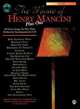 Paperback The Music of Henry Mancini: Alto Saxophone [With CD (Audio)] Book