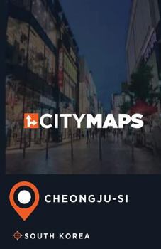 Paperback City Maps Cheongju-si South Korea Book