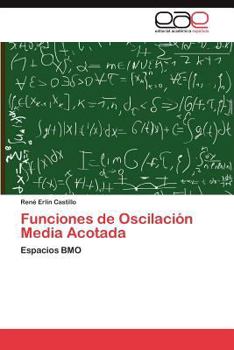 Paperback Funciones de Oscilación Media Acotada [Spanish] Book