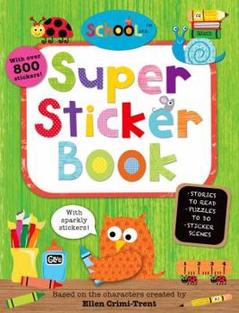 Paperback Super Sticker Book [With Sticker(s)] Book