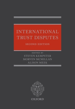 Hardcover International Trust Disputes Book