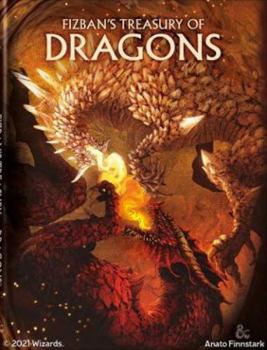 Hardcover Dungeons & Dragons: Fizban's Treasury of Dragons (Alternate Cover) Book