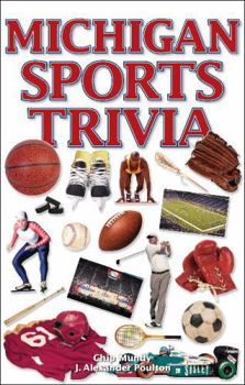 Paperback Michigan Sports Trivia Book