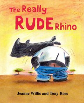 Hardcover Really Rude Rhino Book