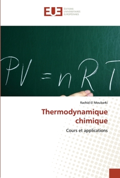 Paperback Thermodynamique chimique [French] Book