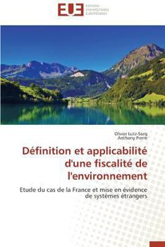 Paperback Définition Et Applicabilité d'Une Fiscalité de l'Environnement [French] Book