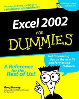 Paperback Excel 2002 for Dummies Book
