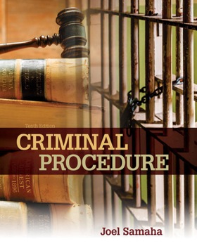 Product Bundle Bundle: Criminal Procedure, 10th + Mindtap Criminal Justice, 1 Term (6 Months) Printed Access Card Book